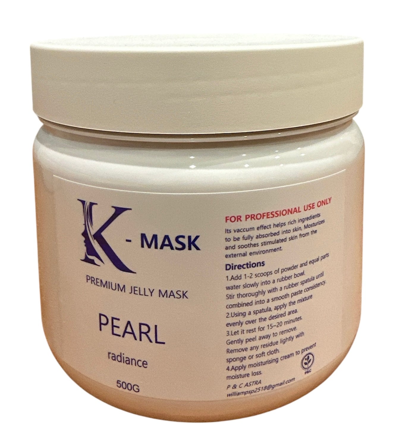 K-MASK PEARL 500G Peel-Off Jelly Mask Premium Made in South Korea
