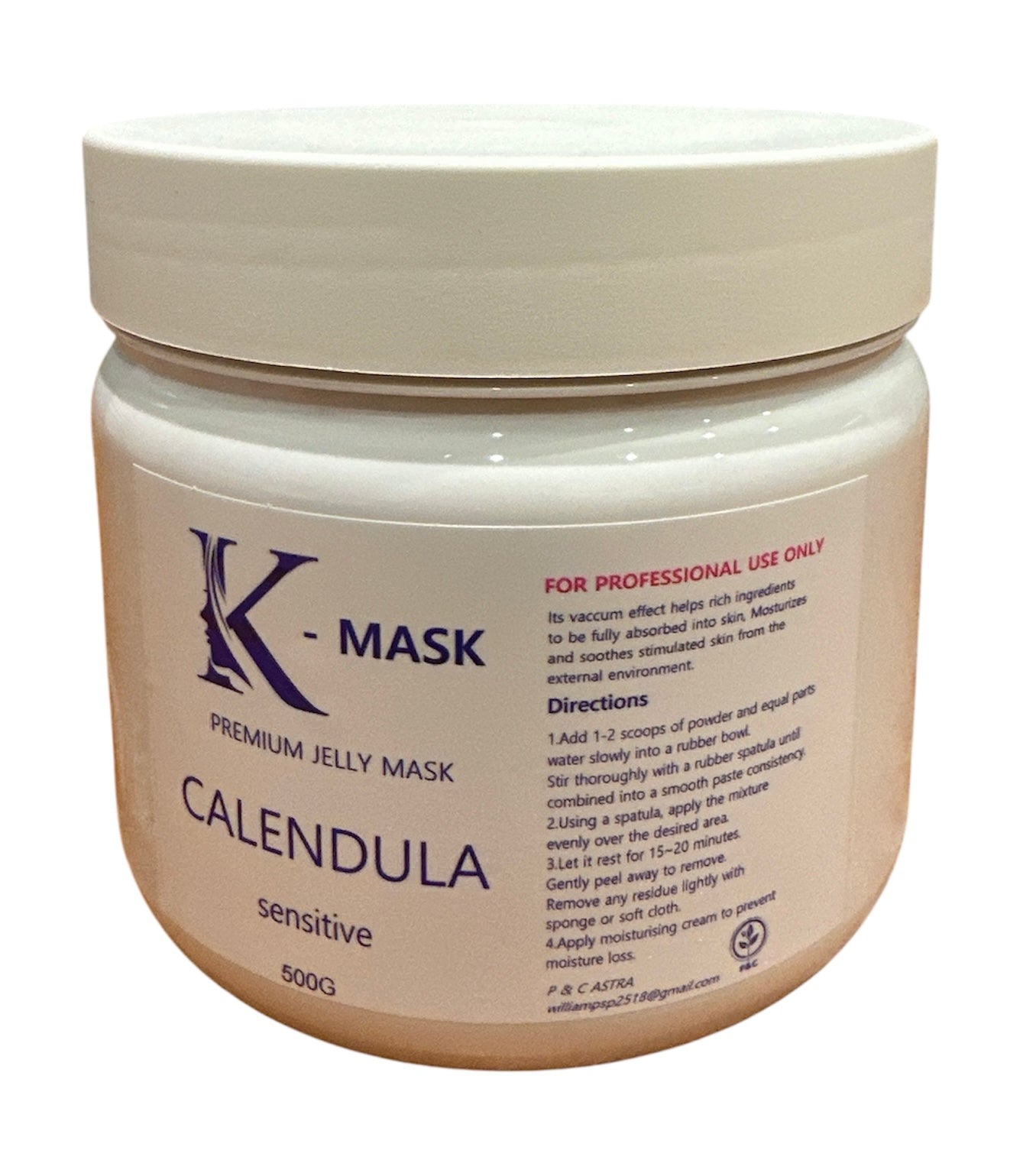 K-MASK CALENDULA 500G Peel-Off Jelly Mask Premium Made in South Korea