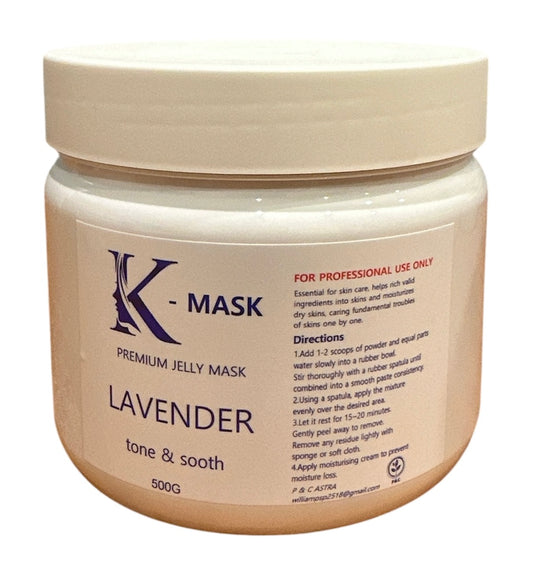 K-MASK LAVENDER 500G Peel-Off Jelly Mask Premium Made in South Korea